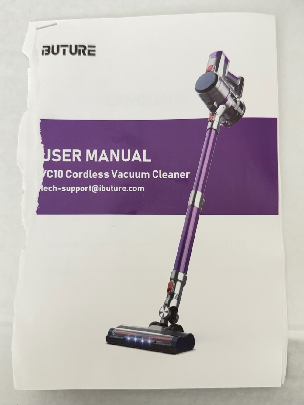 Buture VC10 Cordless Vacuum Cleaner PARTS ONLY - Picture 3 of 5